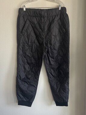 Backcountry Women’s Black Quilted Insulated Pants XL NWOT